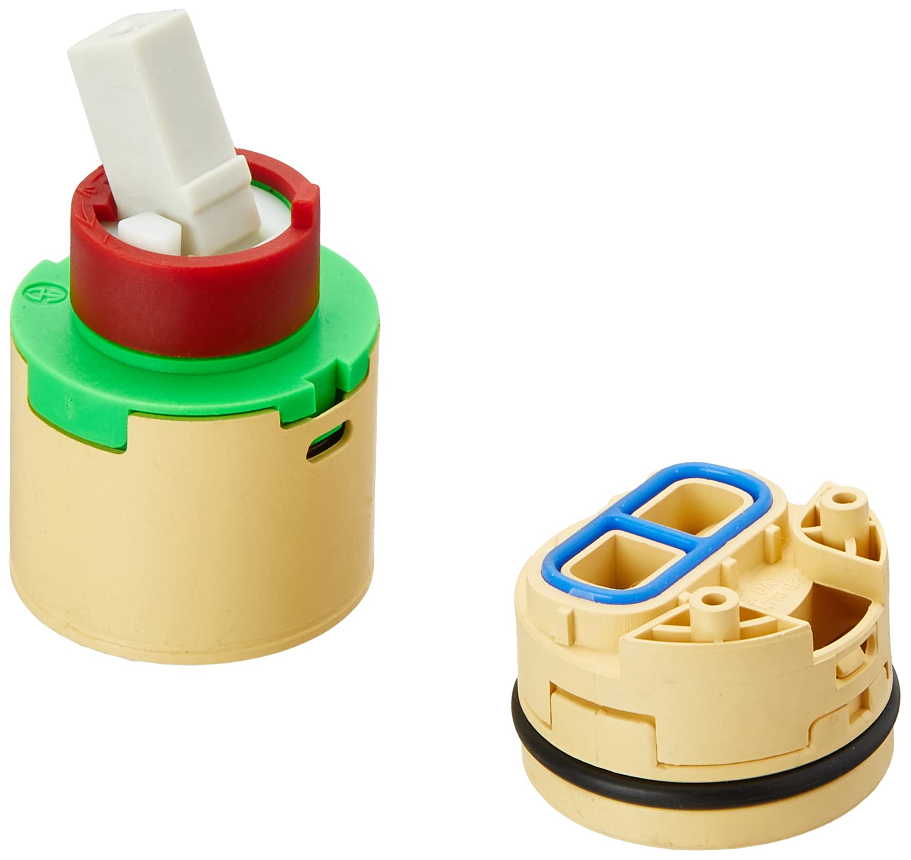 Amazon.com: EZ-FLO 32344 浴缸和淋浴陶瓷圓盤墨盒40 mm, 多色: 家居裝修